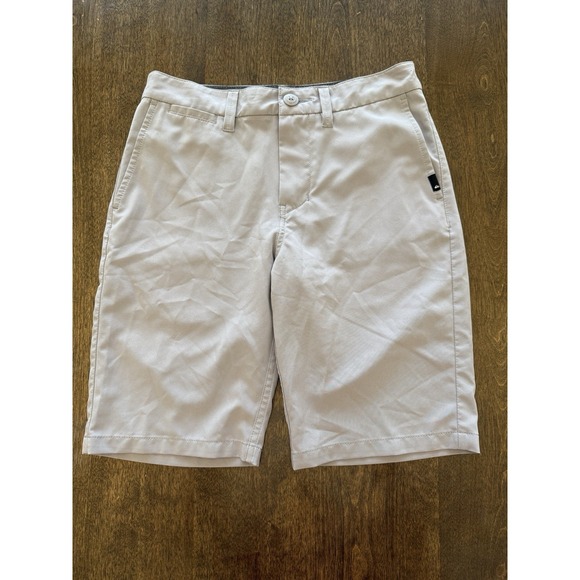 Quiksilver Other - Quiksilver Boys Hybrid Shorts 26/12 Beige Amphibian Walking Shorts